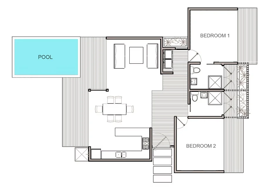 Sombra & Mar floor plan